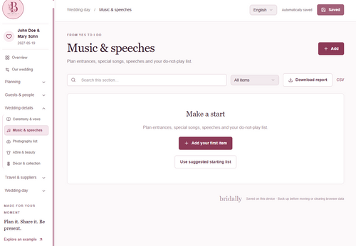 Bridally Complete Wedding Planner + DeStress