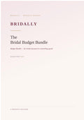 The Bridal Budget Bundle