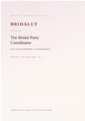 The Bridal Party Coordinator