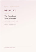 The Calm Bride Mind Workbook