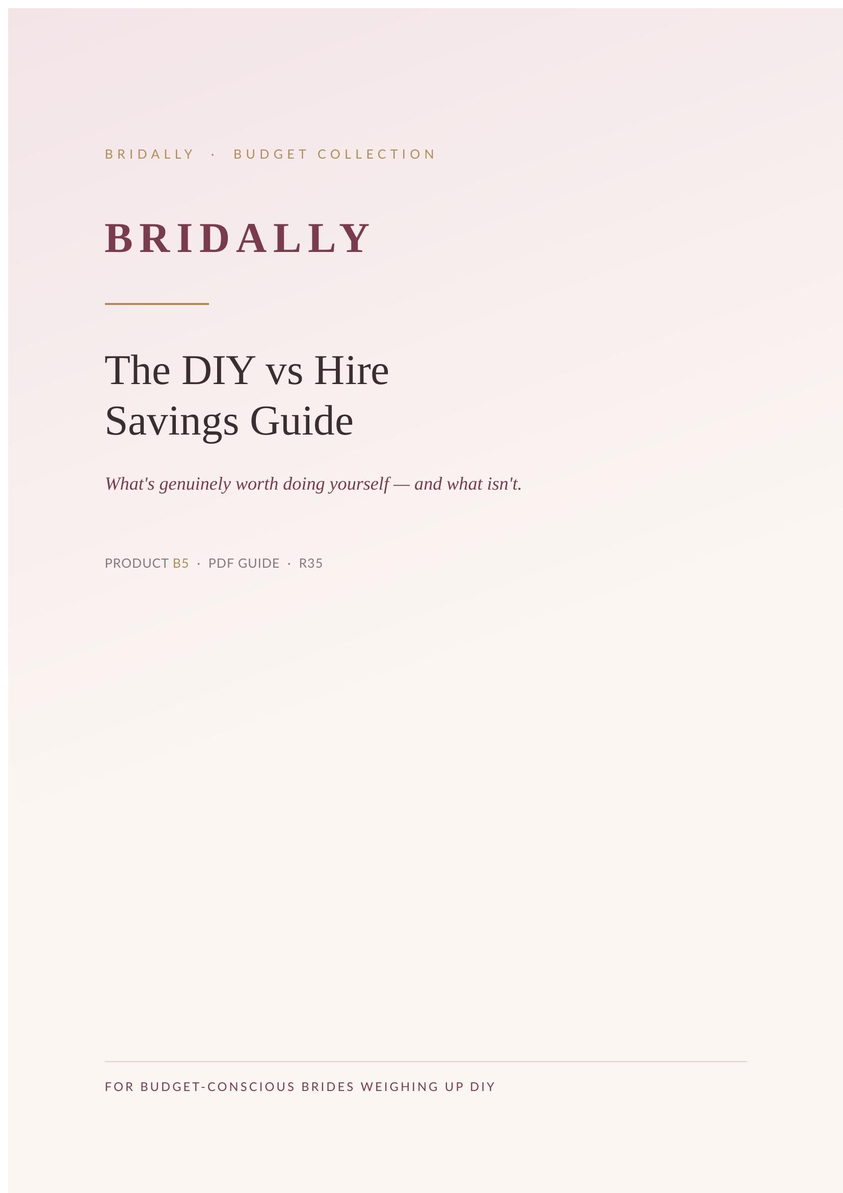 The DIY vs Hire Savings Guide