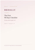 The First 90 Days Checklist