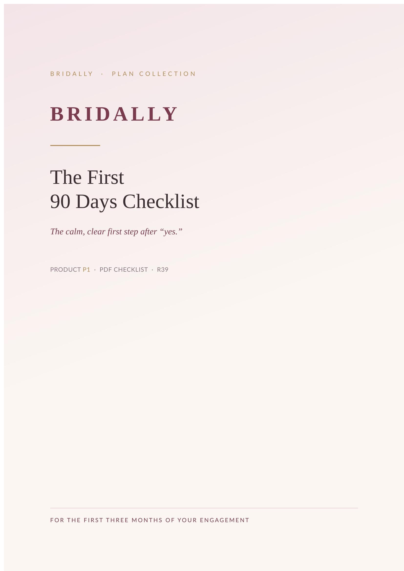The First 90 Days Checklist