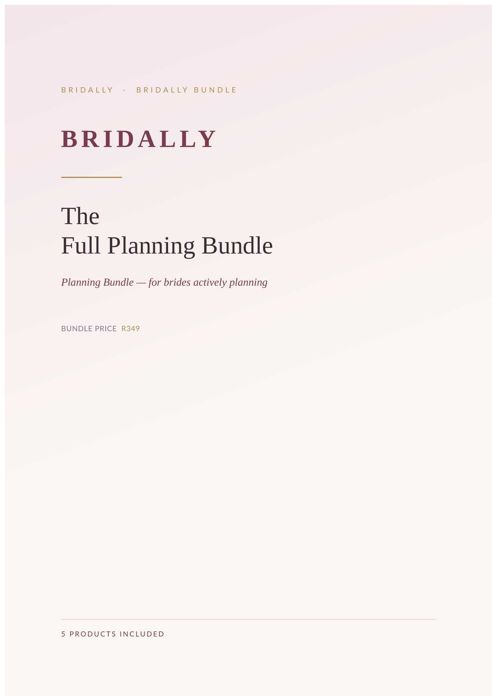 The Full Planning Bundle
