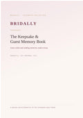 The Keepsake & Guest Memory Book