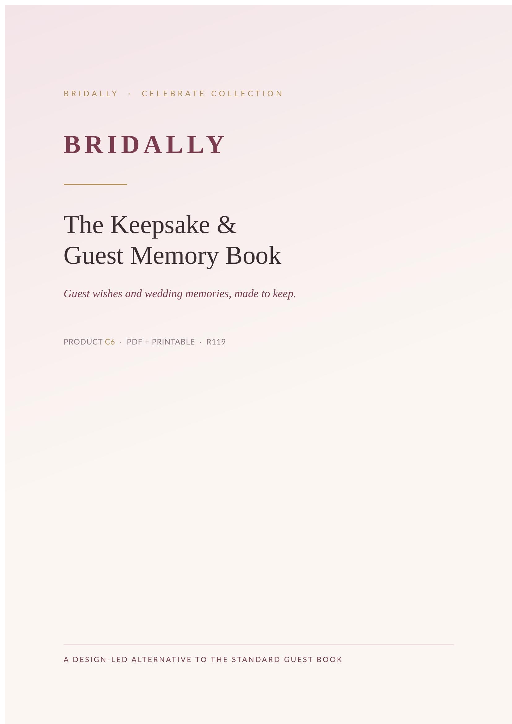 The Keepsake & Guest Memory Book