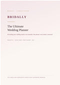 The Ultimate Wedding Planner