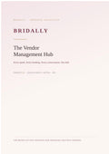 The Vendor Management Hub