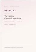 The Wedding Communication Guide